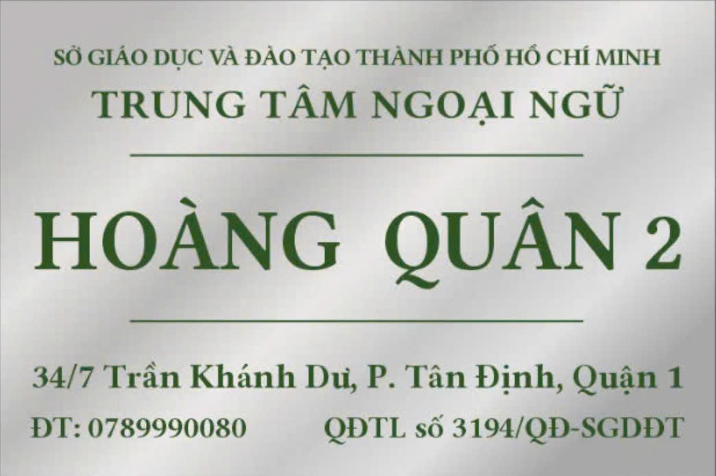 Hoàng Quân 2 (P. Tân Định)