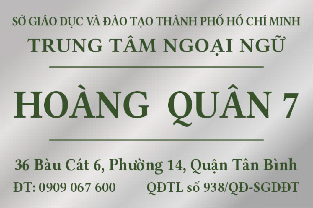 Hoàng Quân 7 (P. Tân Bình)