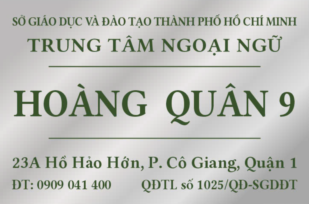 Hoàng Quân 9 (P. Cầu Ông Lãnh)
