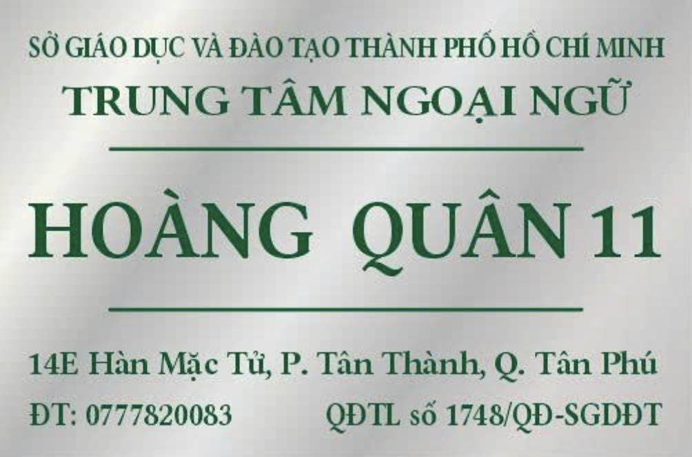 Hoàng Quân 11 (P. Phú Thọ Hòa)