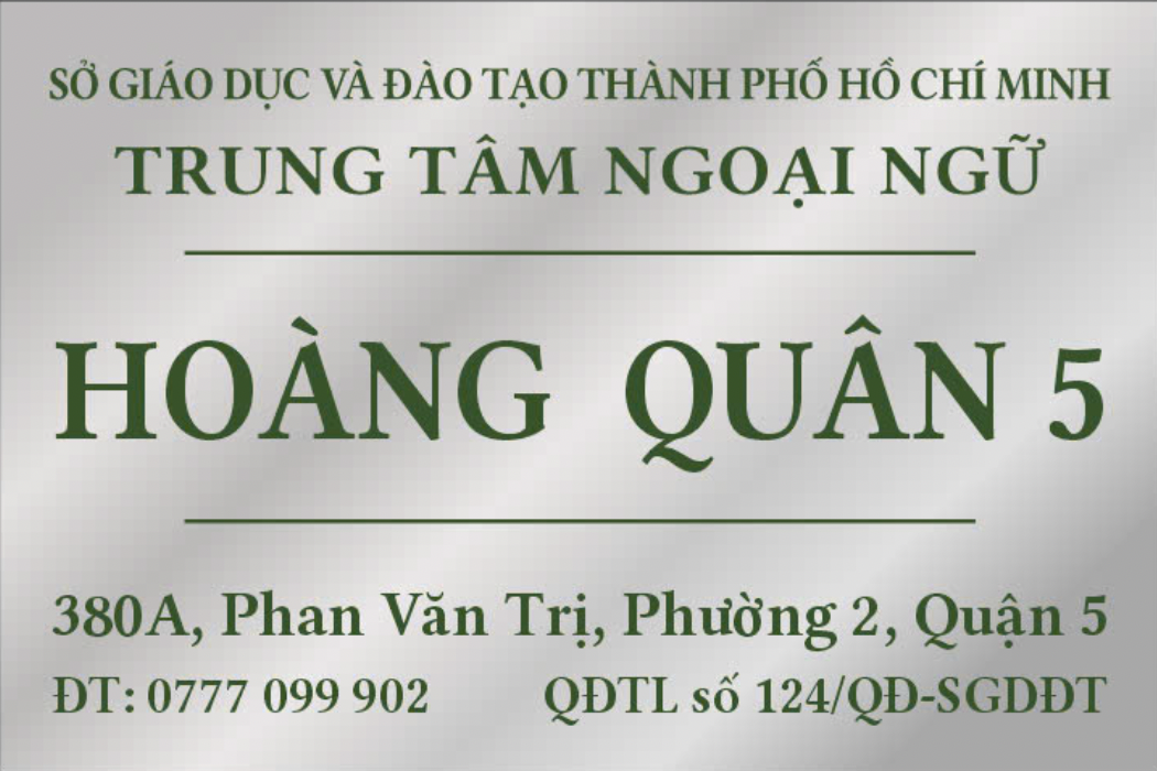 Giấy phép TTNN Hoàng Quân 5