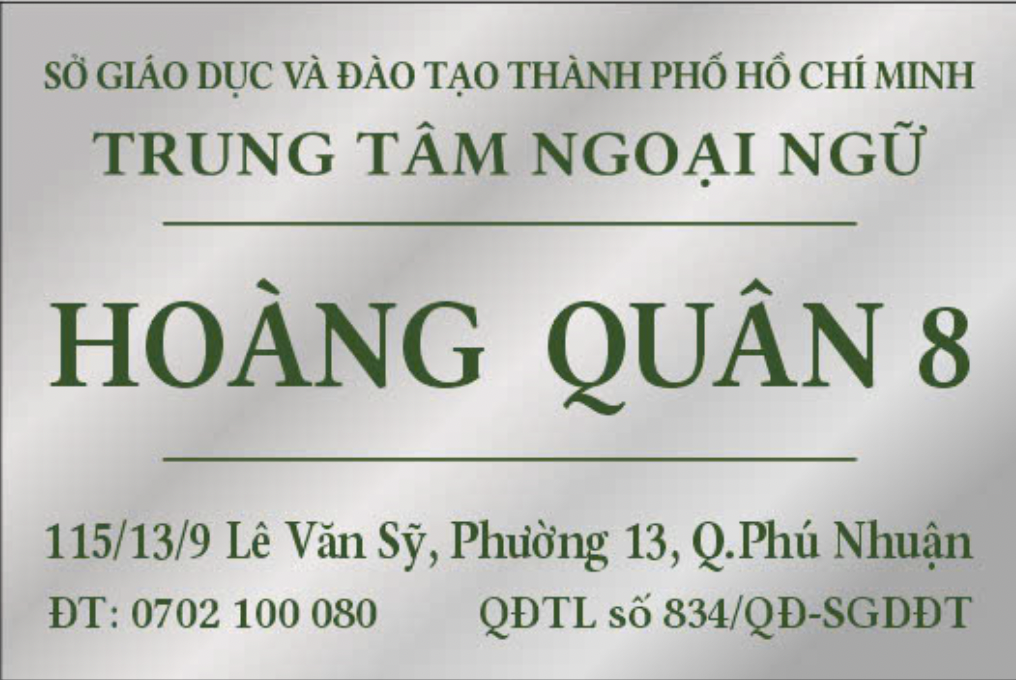 Giấy phép TTNN Hoàng Quân 8